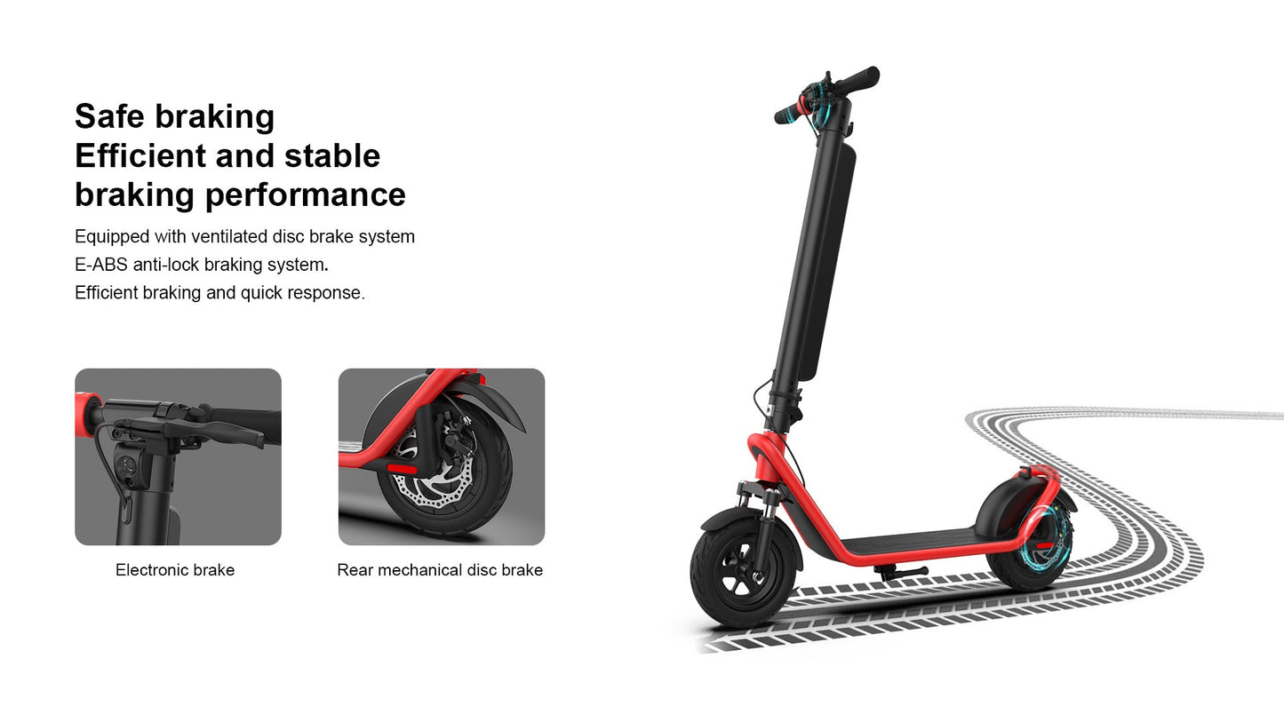 big-two-wheel-foldable-long-battery electric scooter foldable electric scooter