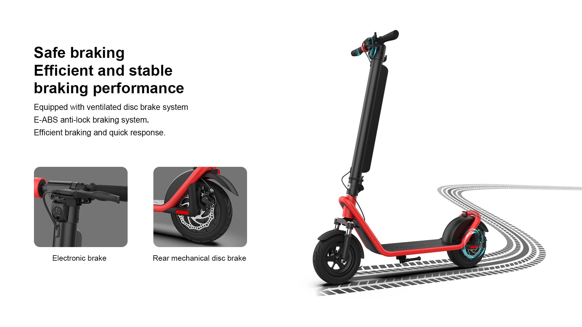 big-two-wheel-foldable-long-battery electric scooter foldable electric scooter