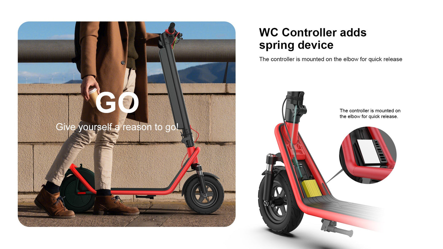 big-two-wheel-foldable-long-battery electric scooter foldable electric scooter