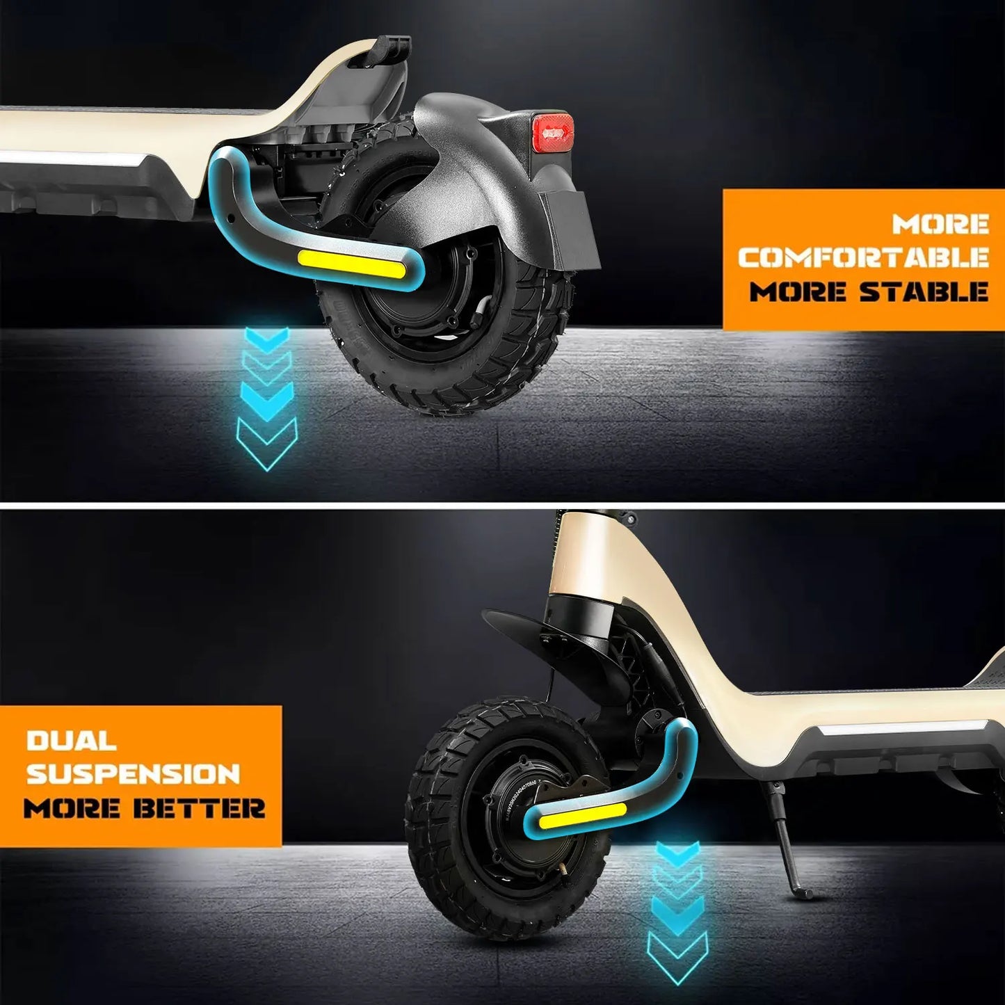 Powerful Dual Motors Urban Powerful Dual Motors Urban/Off-Road scooter