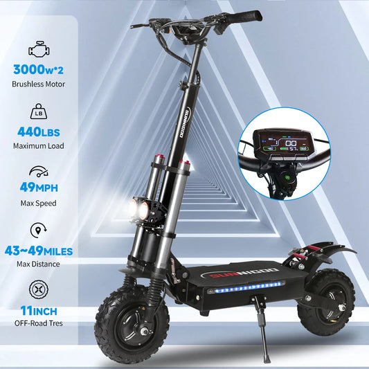 -Road Electric Scooter SUNNIGOO Off-Road Electric Scooter