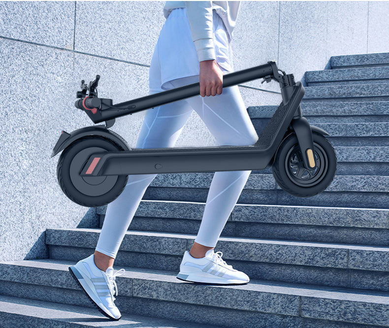 X9-500w 10 Inch Luxury Adult Fast E Scooter With Removable Battery  